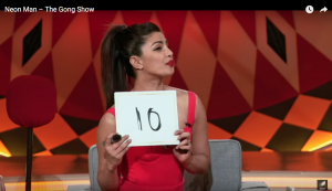 Neonman on Gong Show 